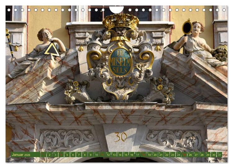 Produktbild: Fassadenreichtum in G&ouml;rlitz (Wandkalender 2026 DIN A4 quer), CALVENDO Monatskalender