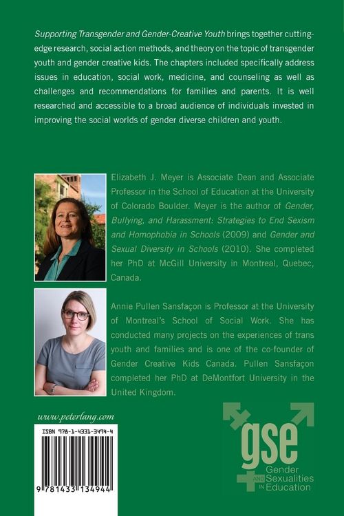 Produktbild: Supporting Transgender and Gender-Creative Youth