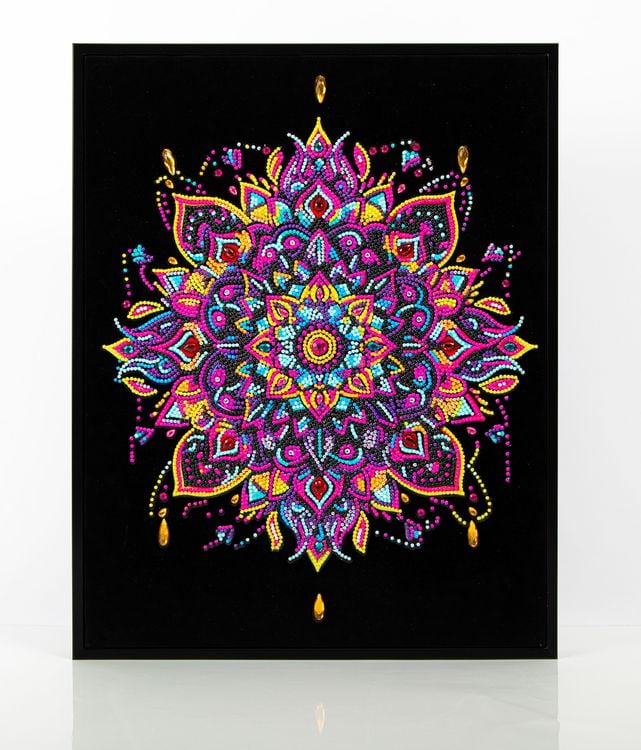 Produktbild: DIAMOND DOTZ - Diamond Painting Neon Mandala
