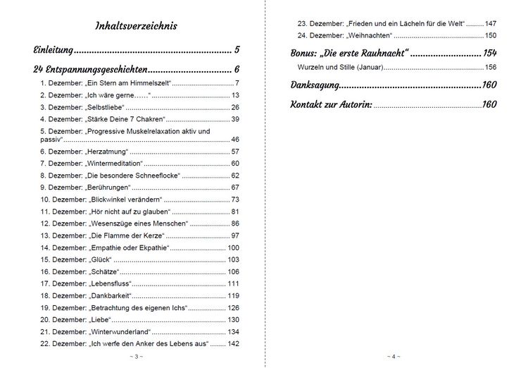 Produktbild: 24 Entspannungsgeschichten als Adventskalender und mehr ...