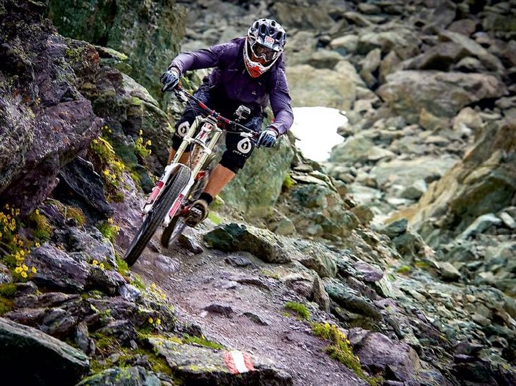 Produktbild: CALVENDO Puzzle Mountainbike Freeride Momente 1000 Teile Lege-Gr&ouml;&szlig;e 640 x 480 cm Foto-Puzzle Bild von Dirk Meutzner