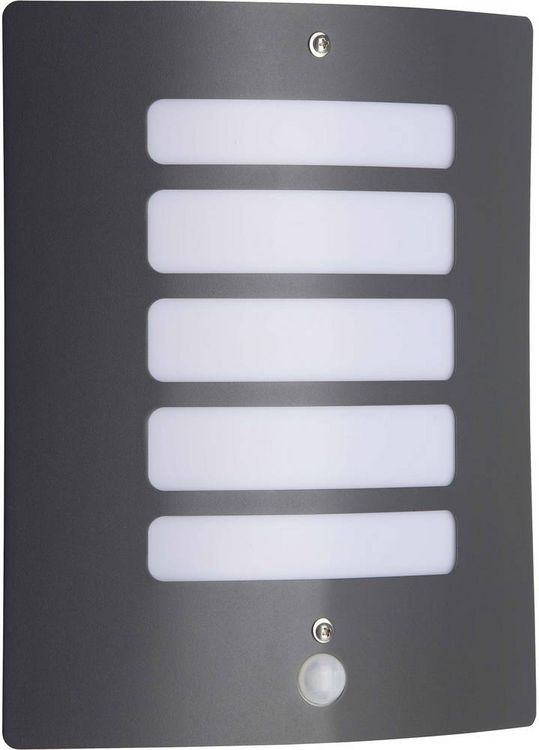 Produktbild: Brilliant Todd 47698/63 Au&szlig;enwandleuchte mit Bewegungsmelder E27 60W Anthrazit