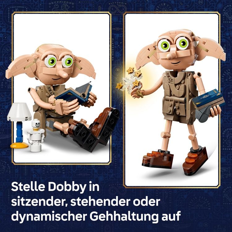 Produktbild: LEGO Harry Potter 76469 Dobby, der Freie Elf, Spielzeug ab 8 Jahren