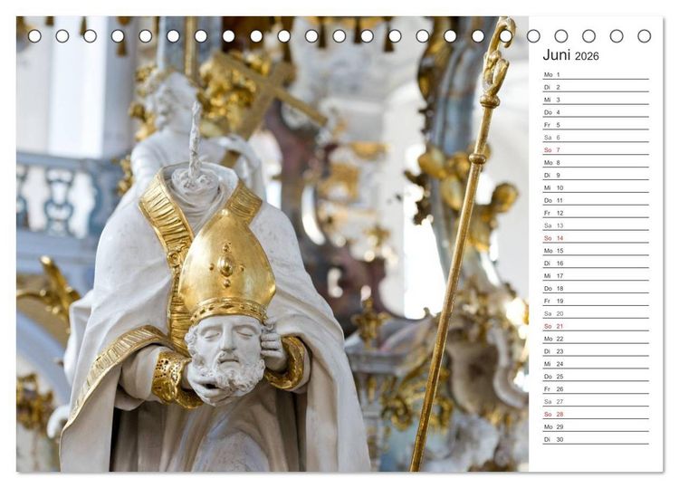 Produktbild: Vierzehnheiligen (Tischkalender 2026 DIN A5 quer), CALVENDO Monatskalender