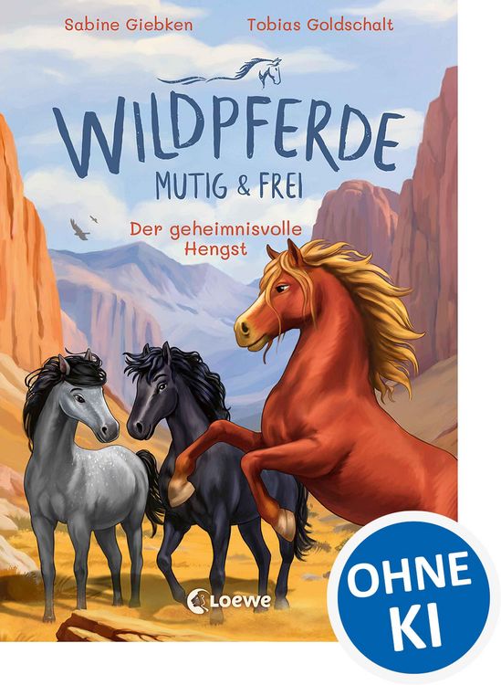 Produktbild: Wildpferde - mutig und frei (Band 7) - Der geheimnisvolle Hengst