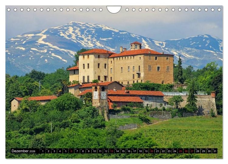 Produktbild: Piemont (Wandkalender 2026 DIN A4 quer), CALVENDO Monatskalender
