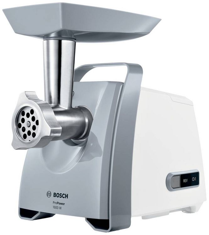Produktbild: Bosch Haushalt MFW45020 MFW45020 Fleischwolf 1600 W Wei&szlig;, Grau