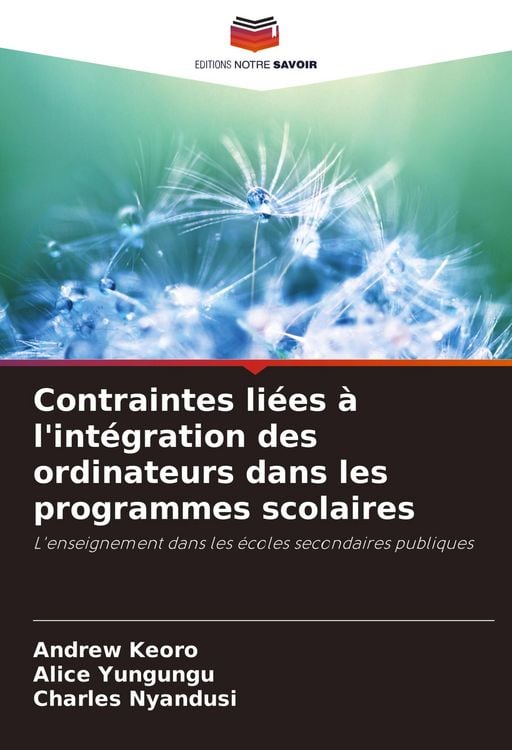 Produktbild: Contraintes li&eacute;es &agrave; l'int&eacute;gration des ordinateurs dans les programmes scolaires