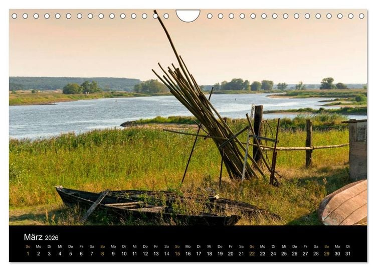 Produktbild: Brandenburg - Landschaften zwischen Elbe und Oder (Wandkalender 2026 DIN A4 quer), CALVENDO Monatskalender