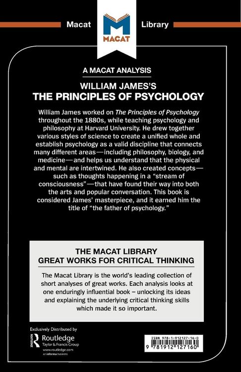 Produktbild: An Analysis of William James's The Principles of Psychology