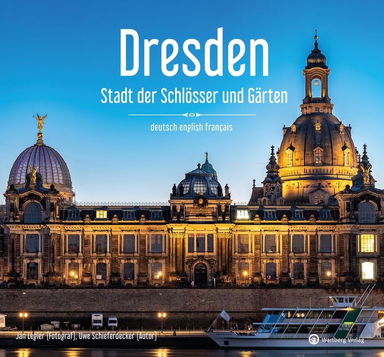 Produktbild: Dresden – Stadt der Schlösser und Gärten - Ein Bildband in drei Sprachen (deutsch / english / français)