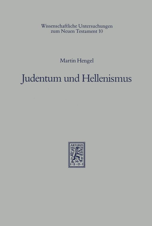 Produktbild: Judentum und Hellenismus