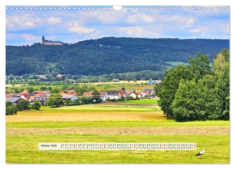 Produktbild: Bad Staffelstein - historische Stadt am Obermain (Wandkalender 2026 DIN A3 quer), CALVENDO Monatskalender