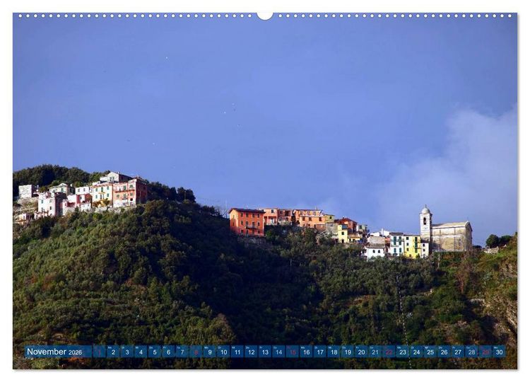 Produktbild: Wege durch die Cinque Terre (Wandkalender 2026 DIN A2 quer), CALVENDO Monatskalender