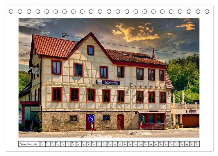 Produktbild: B&ouml;blingen und Sch&ouml;nbuch (Tischkalender 2026 DIN A5 quer), CALVENDO Monatskalender
