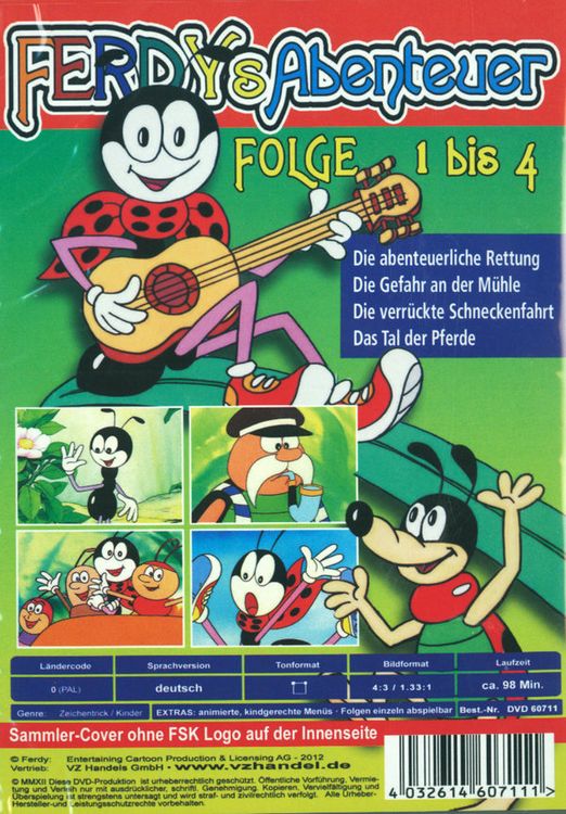 Produktbild: Ferdys Abenteuer - Folge 1-4