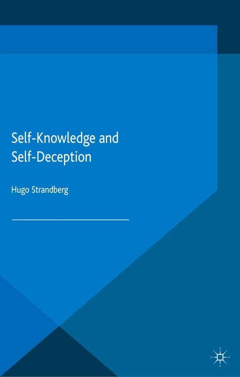 Produktbild: Self-Knowledge and Self-Deception