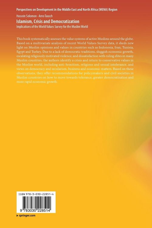 Produktbild: Islamism, Crisis and Democratization