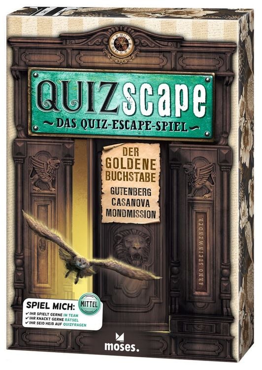Produktbild: QUIZscape Der goldene Buchstabe