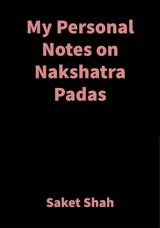 Produktbild: My Personal Notes on Nakshatra Padas