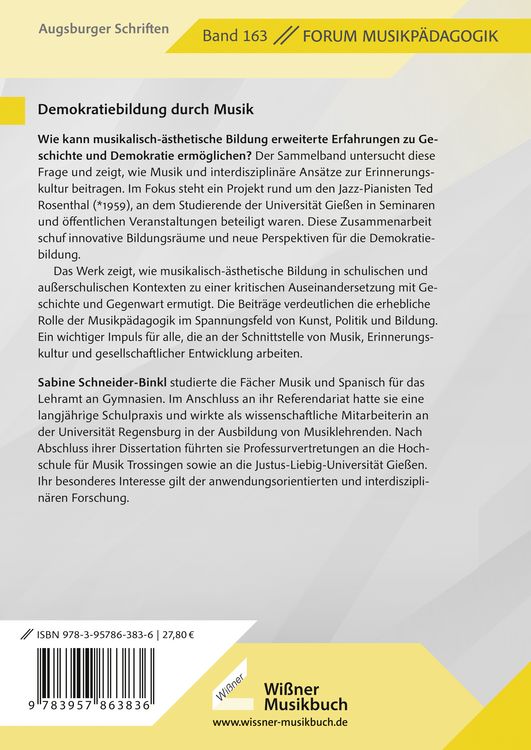 Produktbild: Erinnerungskulturen und Demokratiebildung
