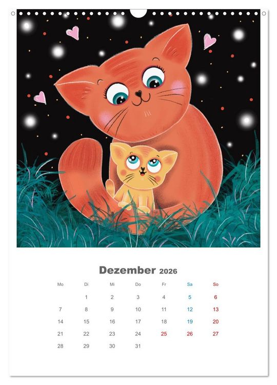 Produktbild: LEOPOLD DER DRITTE - Ein Kater mit ganz viel Charme (Wandkalender 2026 DIN A3 hoch), CALVENDO Monatskalender