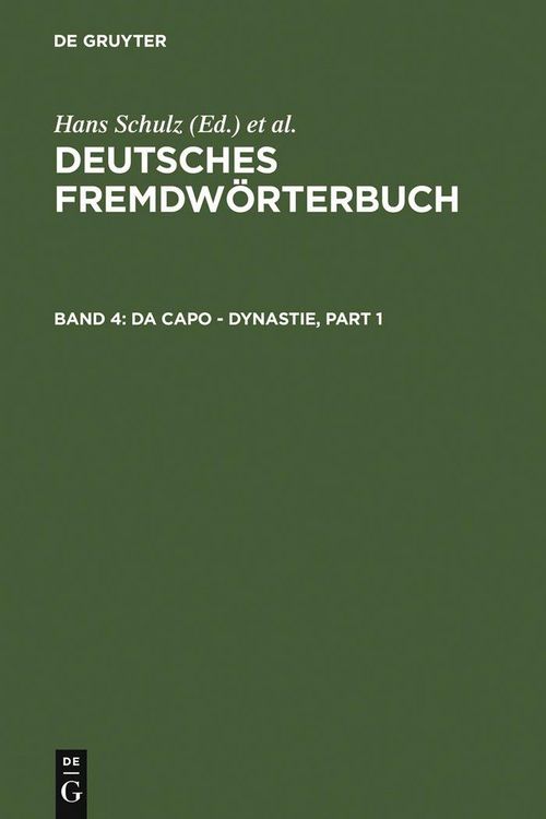 Produktbild: Da capo - Dynastie