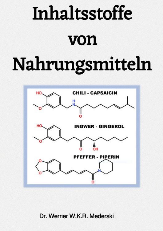Produktbild: Inhaltsstoffe von Nahrungsmitteln