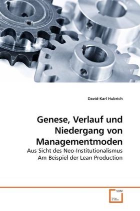 Produktbild: Hubrich, D: Genese, Verlauf und Niedergang von Managementmod