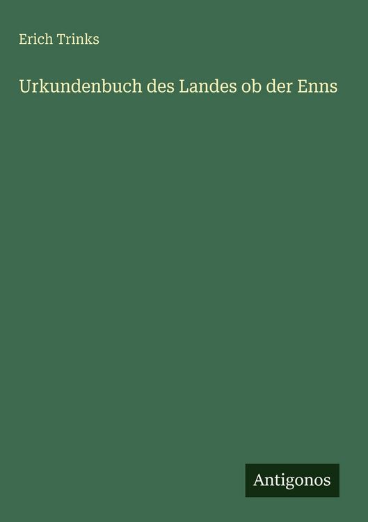 Produktbild: Urkundenbuch des Landes ob der Enns