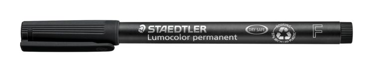 Produktbild: STAEDTLER Folienschreiber Lumocolor F permanent schwarz
