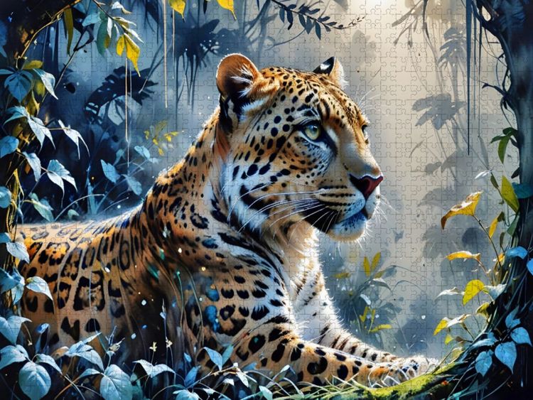 Produktbild: CALVENDO Puzzle Gelassene Eleganz | 1000 Teile Lege-Gr&ouml;&szlig;e 64x48cm Foto-Puzzle f&uuml;r gl&uuml;ckliche Stunden
