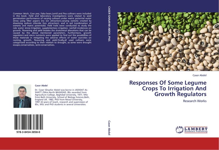 Produktbild: Responses Of Some Legume Crops To Irrigation And Growth Regulators