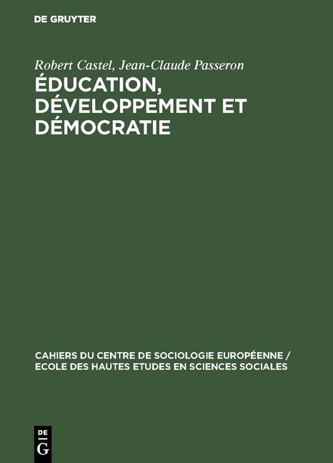 Produktbild: &Eacute;ducation, d&eacute;veloppement et d&eacute;mocratie