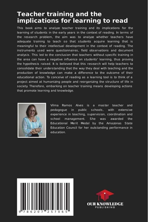 Produktbild: Teacher training and the implications for learning to read