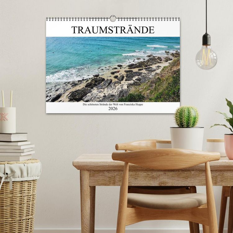 Produktbild: Traumstr&auml;nde - die sch&ouml;nsten Str&auml;nde der Welt (Wandkalender 2026 DIN A3 quer), CALVENDO Monatskalender