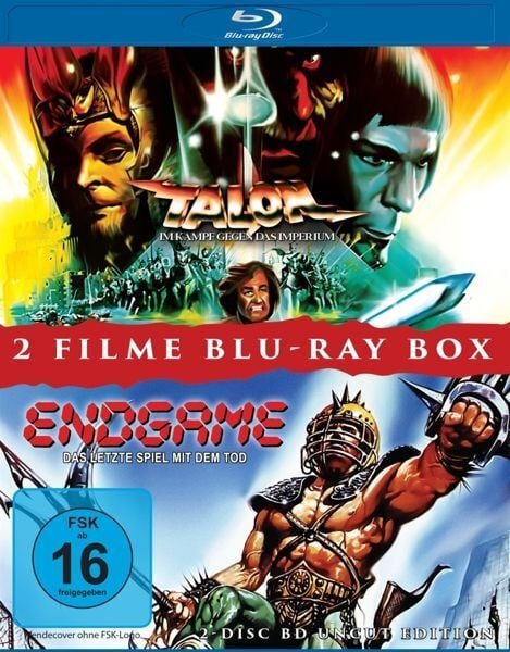 Produktbild: ENDGAME - Das letzte Spiel mit dem Tod + TALON - IM KAMPF GEGEN DAS IMPERIUM - 2 Disc Uncut Action BD Box [2 BRs]