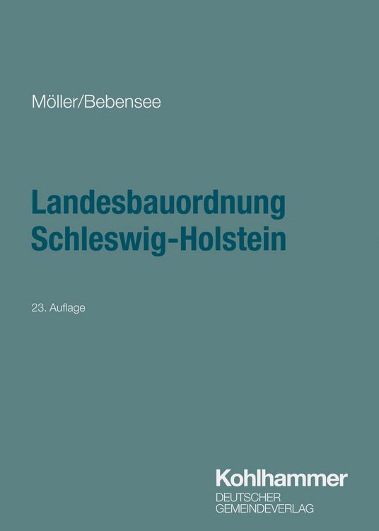 Produktbild: Landesbauordnung Schleswig-Holstein