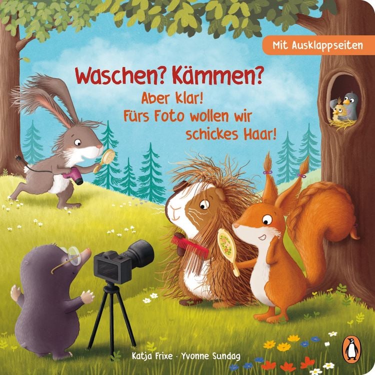 Produktbild: Waschen? K&auml;mmen? Aber klar! F&uuml;rs Foto wollen wir schickes Haar!