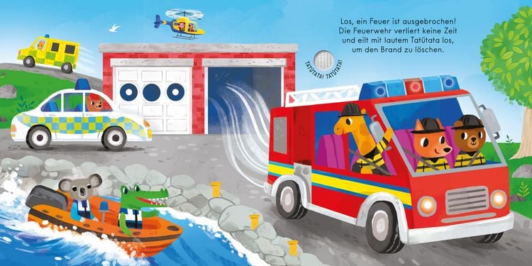 Produktbild: Mein Lichter-Klangbuch: Rettungsfahrzeuge