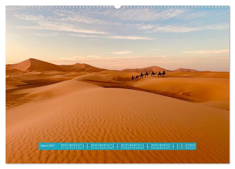 Produktbild: Travel the World &ndash; Beyond the Horizon (High Quality Premium Wall Calendar 2027 DIN A2 landscape),CALVENDO 12 Month Wall Calendar
