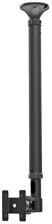 Produktbild: Neomounts Monitor-Deckenhalterung FPMA-C100 1 Display(s) 25,4 cm (10") - 76,2 cm (30") Schwarz H&ouml;henverstellbar, Neigbar, Schwenkbar, Rotierbar
