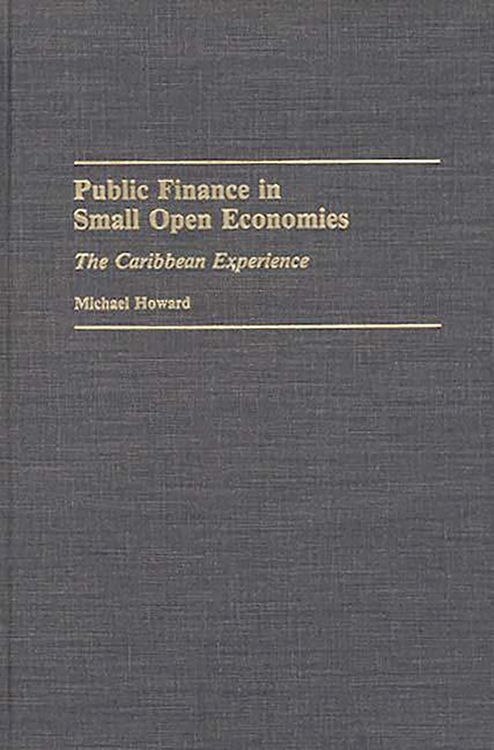 Produktbild: Public Finance in Small Open Economies