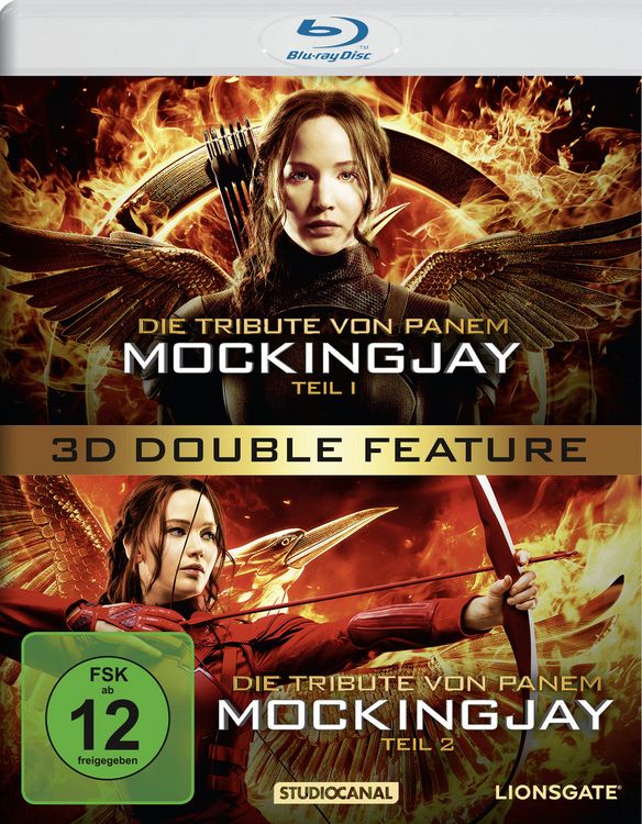 Produktbild: Die Tribute von Panem - Mockingjay Teil 1+2