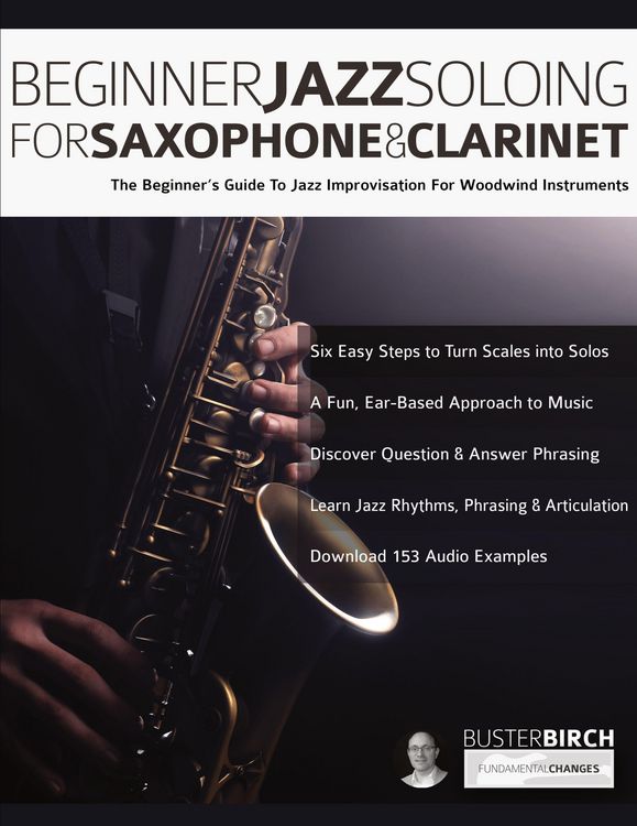 Produktbild: Beginner Jazz Soloing for Saxophone & Clarinet