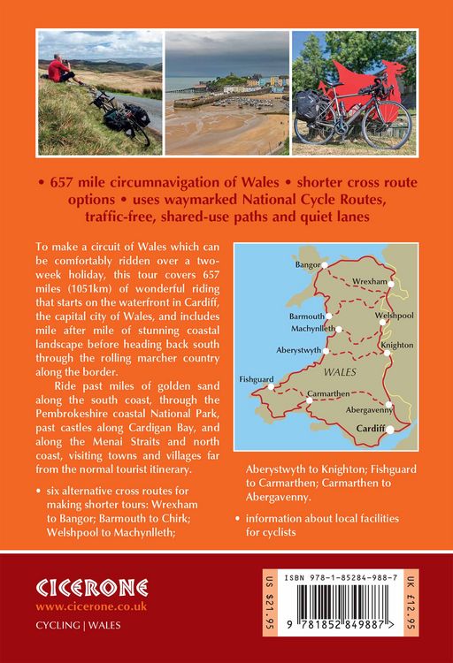 Produktbild: Cycle Touring in Wales