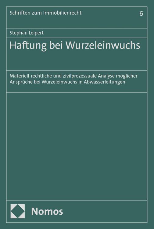 Produktbild: Haftung bei Wurzeleinwuchs