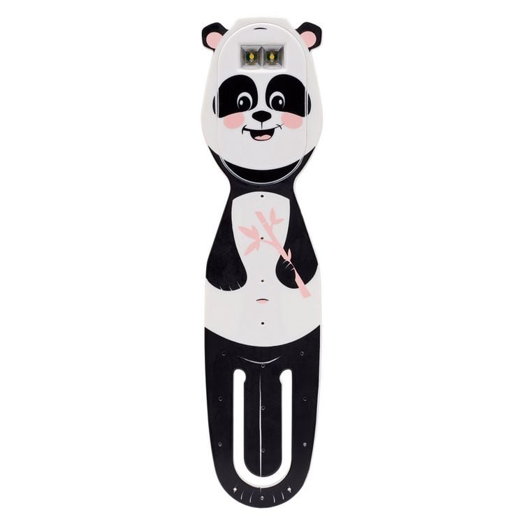 Produktbild: Flexilight Pals RC (Panda) - wiederaufladbares Leselicht - 2 in 1 Leselampe & Lesezeichen - LED Leselicht - Geschenk für Leser, Buchliebhaber - Deutsc