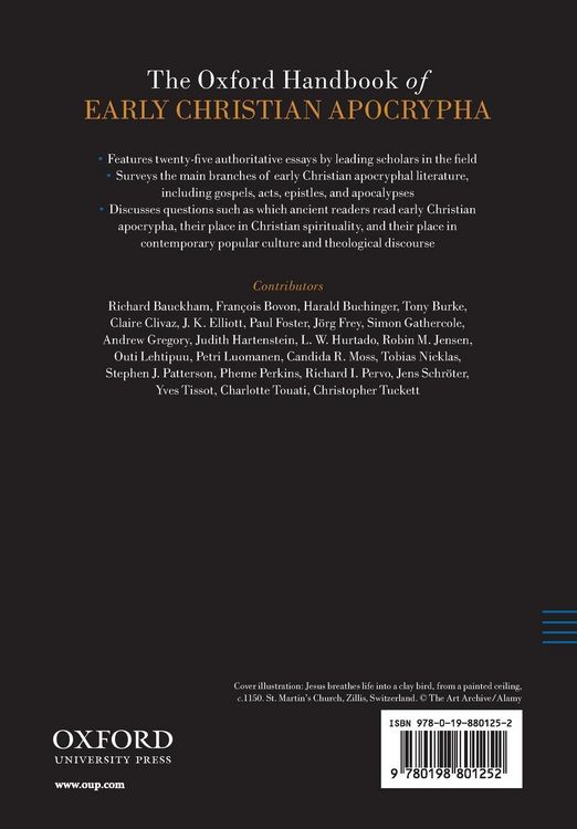 Produktbild: The Oxford Handbook of Early Christian Apocrypha