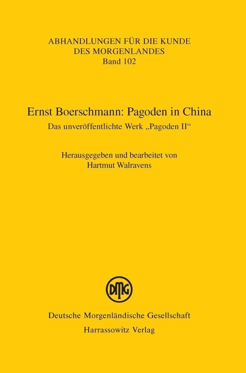 Produktbild: Ernst Boerschmann: Pagoden in China